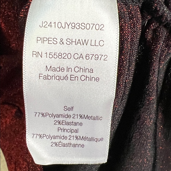 Veronica Beard Mylie Top Ruched Mock Neck Long Sleeve Top Size M In Crimson Red - Picture 11 of 15